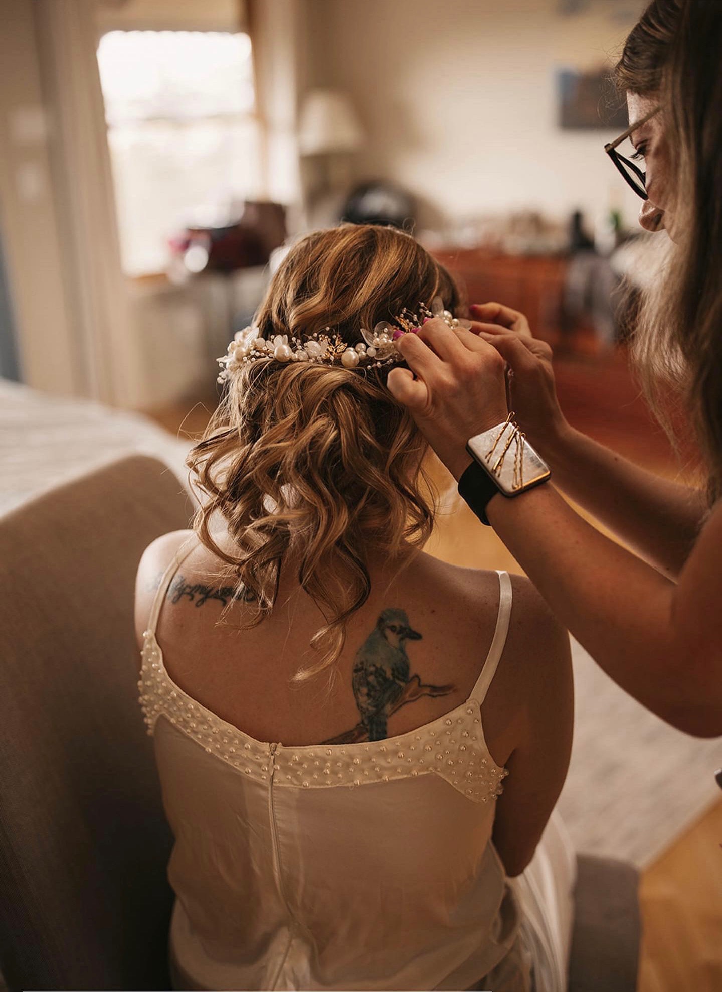 wedding hair Ana Duric